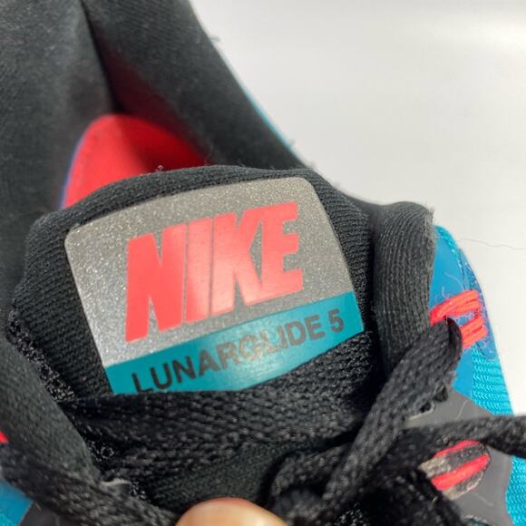 Nike Lunarglide 5 Running Shoes Turquoise Women Size 9 - Picture 4 of 9